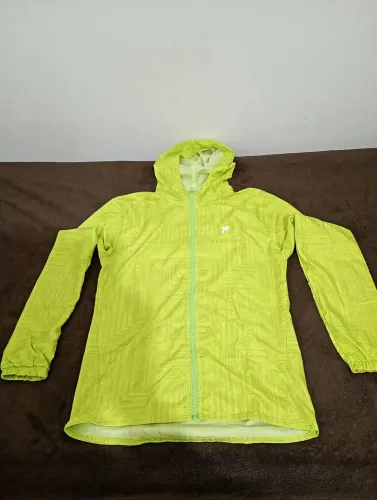 Jaqueta Corta Vento Fila Verde Limão Original P