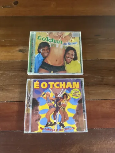 É o Tchan - Lote c/ 2 CDS + BRINDE