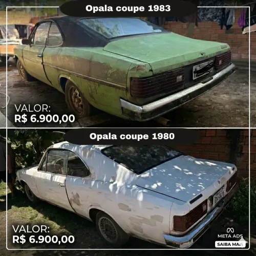 Chevrolet Opala L/sl/ss/ 2.5/4.1 1980
