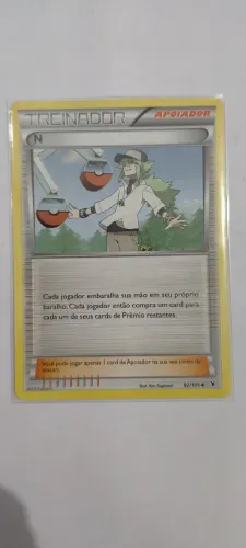Carta pokemon N (92/101) 2011 original