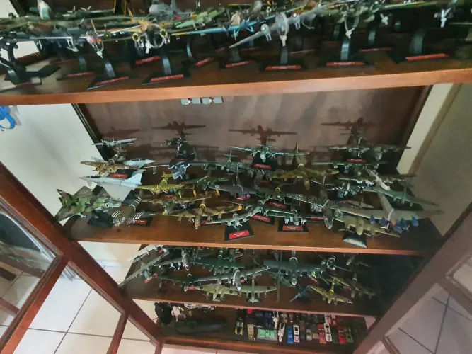 MINIATURA DE AVIOES DA SEGUNDA WAR MUNDIAL