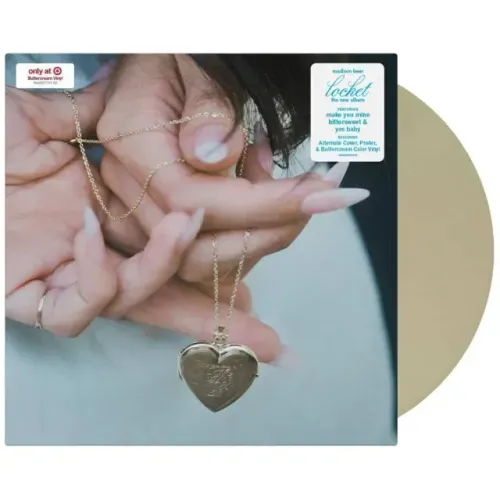 Madison Beer - locket - buttercream vinyl