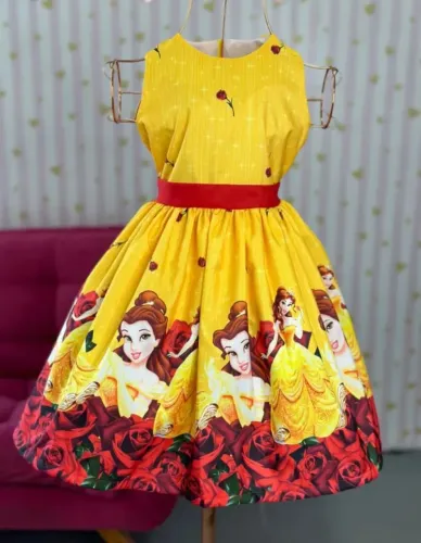 Vestido infantil Bela