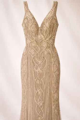 Vestido dourado