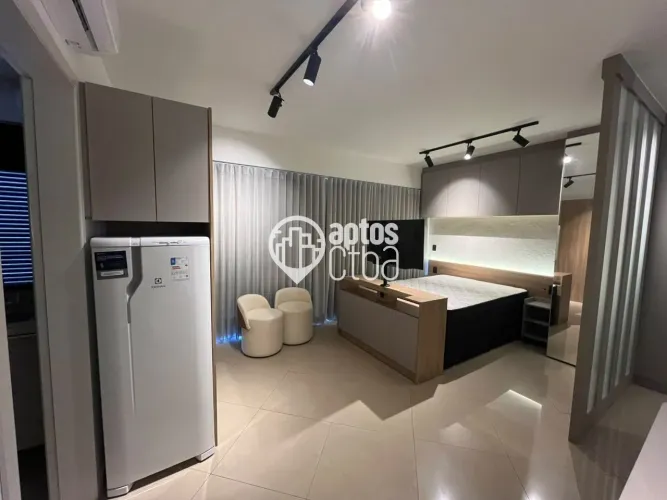 Studio Mobiliado para Locação no Centro - Curitina/PR