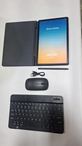 Samsung Tab S6 Lite - 64GB, 4GB RAM - Teclado e Mouse incluso - 9 meses de uso NOVO