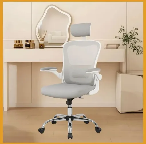 Cadeira ergonômica de escritório para trabalhar e estudar
