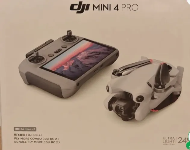 DJI Mini 4 Pro Fly More - Combo RC2 Lacrado