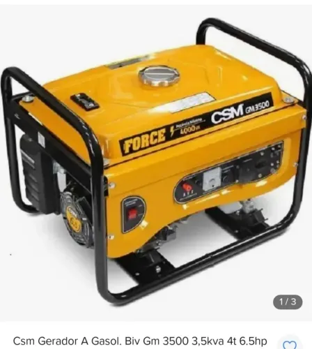 Gerador force CMS<br>Gerador Manual<br>Manual GGM-3500 CSM<br>Manual GM-3500 CSM<br>Manual GM-3500 CSM