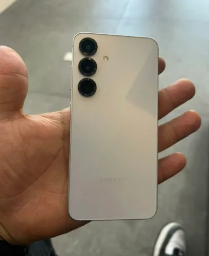 Samsung s25 12gb 256mb 1 mês de uso na NF