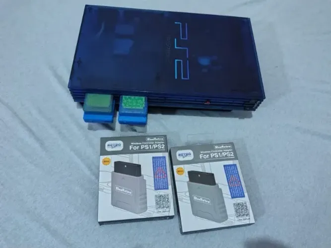 Playstation 2 Ocean Blue