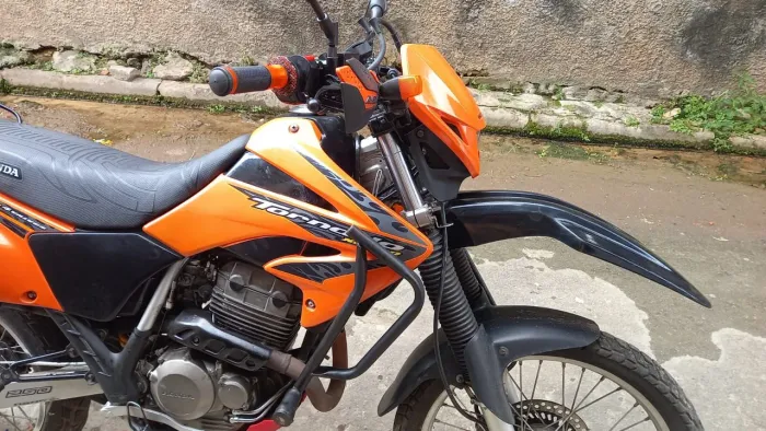 Vendo tornado com entrada