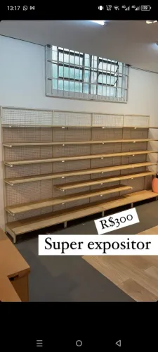Balcão e expositor 