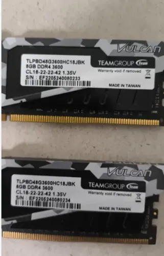kit de Memória RAM Tforce 2x8gb 16gb 3600mhz Cl18