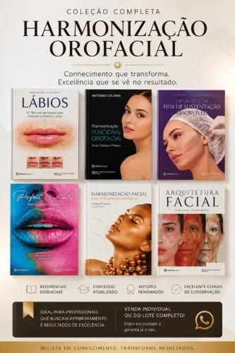 Livros de Harmonização Facial -EXCELENTE ESTADO.