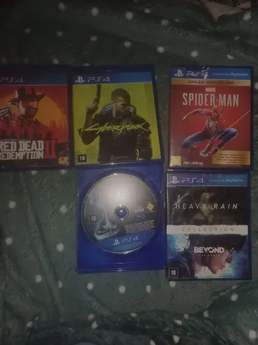 Red dead redemptiom/cyberpunk/spider man/until dawn/Heavy rain+beyond