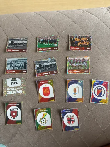 Figurinha brilhante - preço da unidade