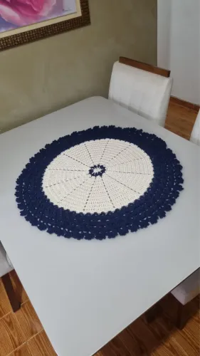 Centro de mesa 72cm - Crochê Artesanal