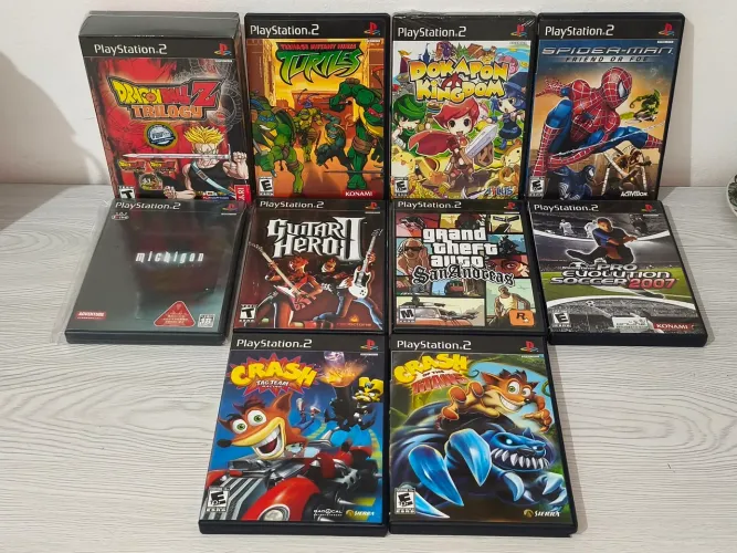 Jogos Playstation 2 originais (PREÇOS DESCRIÇÃO)