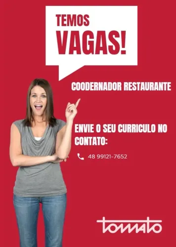 Vaga Coodernador Restaurante
