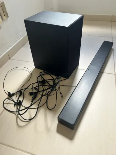 Soundbar Samsung HW-A555/ZD com Subwoofer