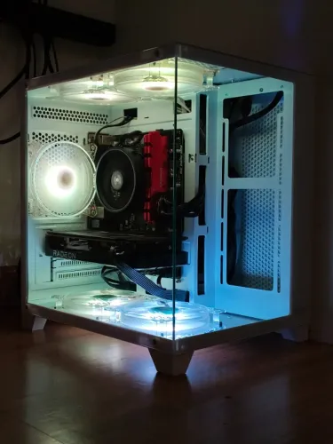 PC GAMER RYZEN 5 RX 6600 8GB 16GB PRONTO PRA USAR COMPUTADOR