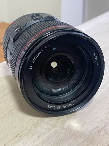 Canon 24-105 F4L com garantia