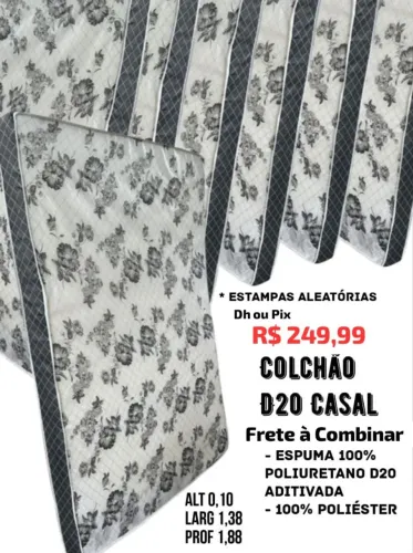Colchão D20 Casal 