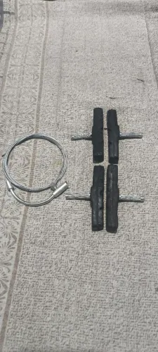 Conjunto de tamanca e 1 cabo de freio aro 26