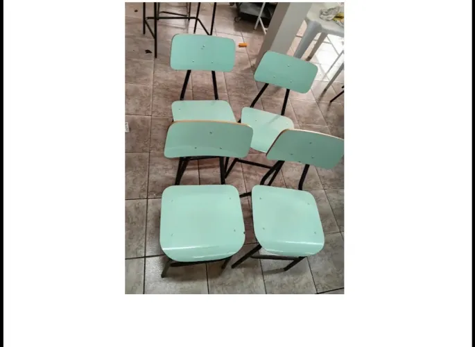 Cadeira escolares adulto/juvenil