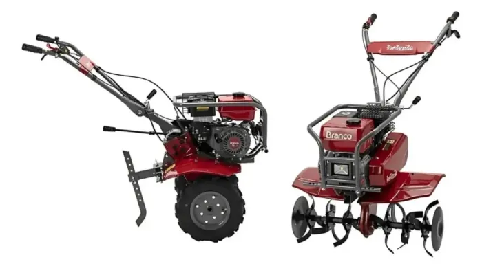 Motocultivador Tratorito Branco 7.5hp 3 Marchas