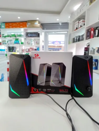 Caixa de Som Gamer Redragon Waltz RGB Com Controle Touch