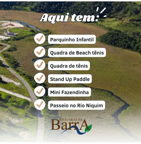 Vendo lote Chácaras da Barra