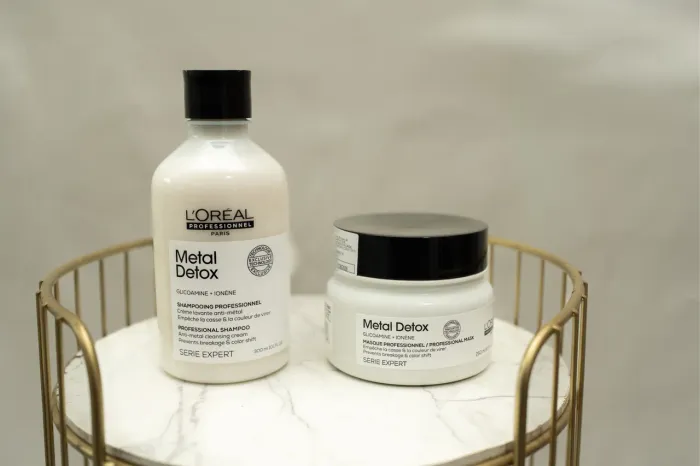 Kit Capilar L?Oréal Metal Detox - Shampoo + Máscara 10 ml + Brinde | Maison V