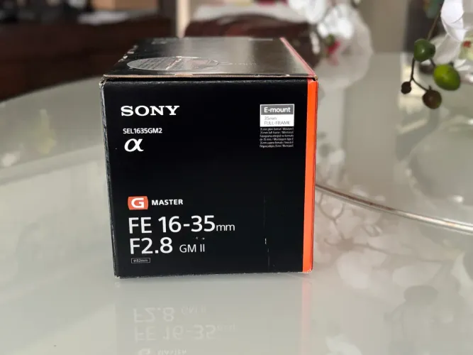 Lente Sony G Master II 16-35mm f/2.8- Nova versão