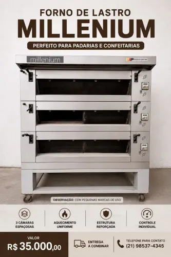 Forno de Lastro Millenium