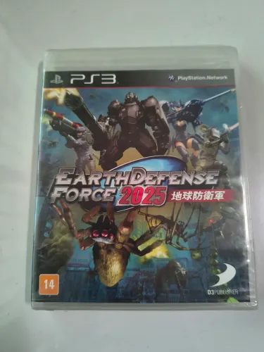 EARTH DEFENSE FORCE 2025 PS3 Lacrado