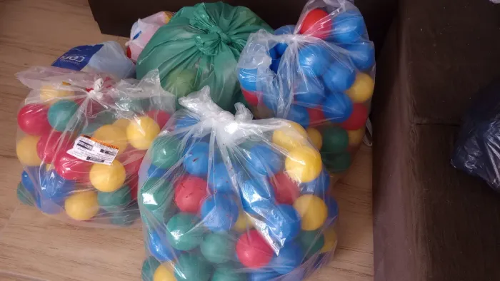 Bolinhas para piscina de bolinha 
