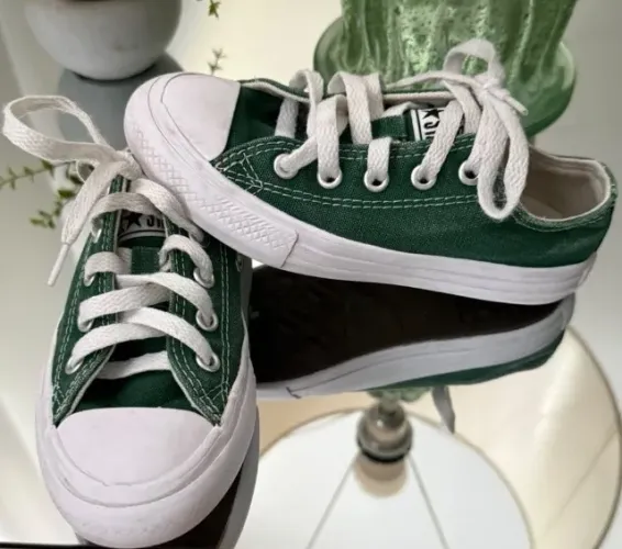 TENIS ALLSTAR CONVERSE VERDE -17 CM - CALÇA 26/27 BRASIL
