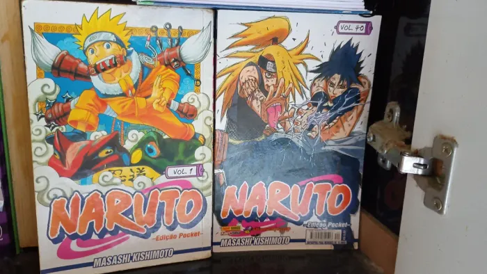 Coleção Naruto Pocket Vol.1 ao 40 (entre em contato para detalhes)