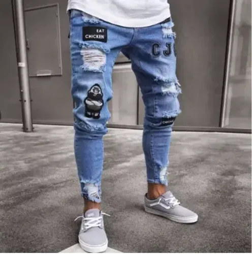 Vendo linda calça jeans estilo jogging (100% nova)
