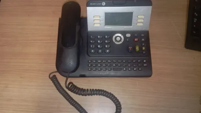 Telefone Alcatel Lucent 4039 com fio Preto