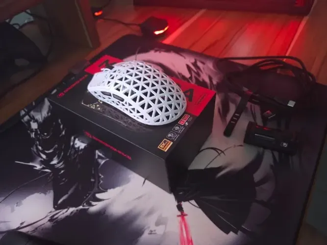Mouse Mambasnake M5 Ultra Branco