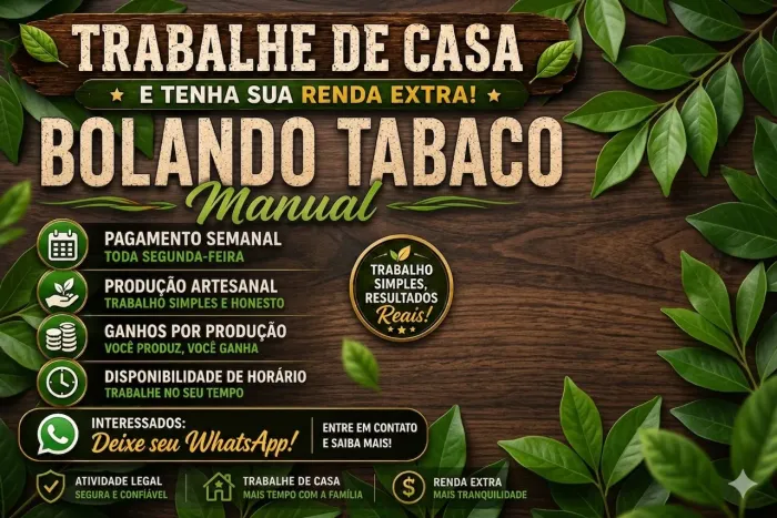 Trabalho manual/ Renda extra