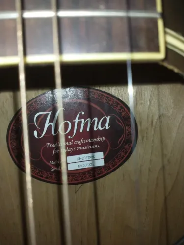 Violão eletroacústico Hofma