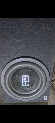 Subwoofer fb audio 400 waats rms caixa  feita pelo Felipe nanba 