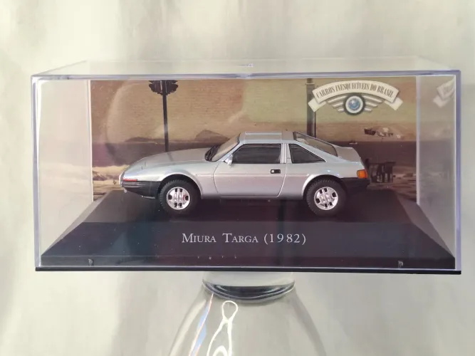 Miniatura Miura Targa 1982 Carros Inesquecíveis do Brasil