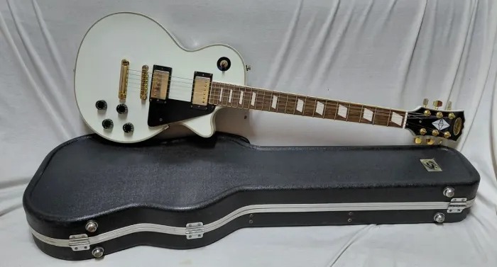 Guitarra Stagg Les Paul Custom Alpine White(Edição Limitada)
