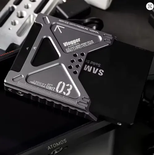 Adaptador SSD Lunchbox III para Atomos Ninja/Flame/Inferno/Shogun Evo 860 e 870