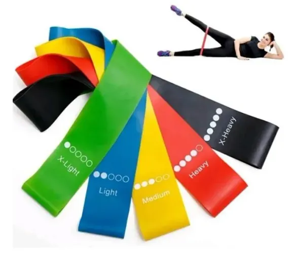Promoção Relâmpago: Kit Faixa Mini Band para Treinos de Alta Intensidade